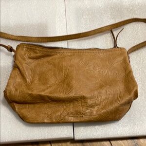 American Leather Brown Crossbody Bag